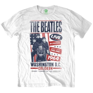 The Beatles - Coliseum Poster Uni Wht    in the group MERCHANDISE / T-shirt / Pop-Rock at Bengans Skivbutik AB (5527484r)