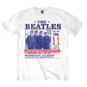 The Beatles - Washington Coliseum Uni Wht  2 in the group MERCHANDISE / T-shirt / Pop-Rock at Bengans Skivbutik AB (5527548)