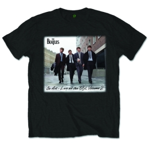 The Beatles - On Air Uni Bl    in the group MERCHANDISE / T-shirt / Pop-Rock at Bengans Skivbutik AB (5527767r)