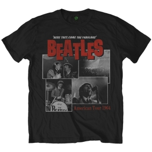 The Beatles - Here They Come Uni Bl    in the group MERCHANDISE / T-shirt / Pop-Rock at Bengans Skivbutik AB (5527772r)