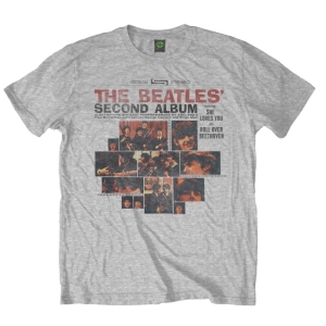The Beatles - Second Album Uni Grey    in the group MERCHANDISE / T-shirt / Pop-Rock at Bengans Skivbutik AB (5527773r)
