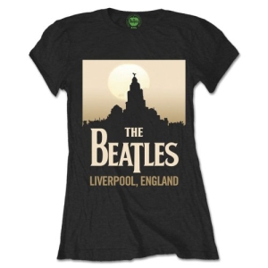 The Beatles - Liverpool England Lady Bl    in the group MERCH / T-Shirt /  at Bengans Skivbutik AB (5527778r)