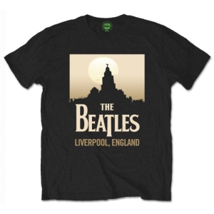 The Beatles - Liverpool England Uni Bl    in the group MERCHANDISE / T-shirt / Pop-Rock at Bengans Skivbutik AB (5527779r)