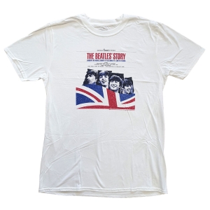 The Beatles - Beatles Story Uni Wht    in the group MERCH / T-Shirt /  at Bengans Skivbutik AB (5527781r)