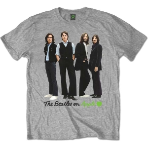 The Beatles - Iconic Colour Uni Grey    in the group MERCHANDISE / T-shirt / Pop-Rock at Bengans Skivbutik AB (5527791r)