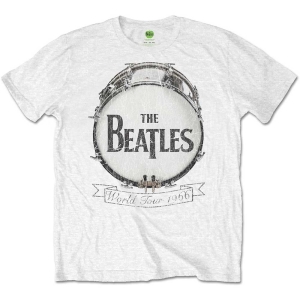 The Beatles - World Tour 1966 Uni Wht    in the group MERCHANDISE / T-shirt / Pop-Rock at Bengans Skivbutik AB (5527814r)