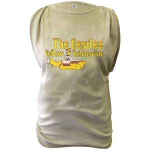 The Beatles - Yellow Submarine Oil Wash Lady Olive    in the group MERCH / T-Shirt /  at Bengans Skivbutik AB (5527821r)