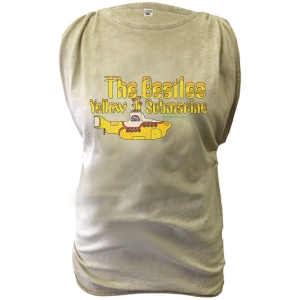 The Beatles - Yellow Submarine Oil Wash Lady Olive in the group MERCHANDISE / T-shirt / Pop-Rock at Bengans Skivbutik AB (5527821r)