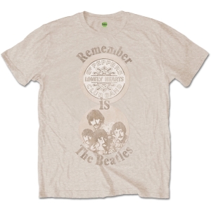 The Beatles - Remember Uni Sand in the group MERCHANDISE / T-shirt / Pop-Rock at Bengans Skivbutik AB (5528299r)