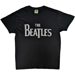 The Beatles - Vtge Drop T Logo Uni Bl    in the group MERCH / T-Shirt /  at Bengans Skivbutik AB (5528302r)