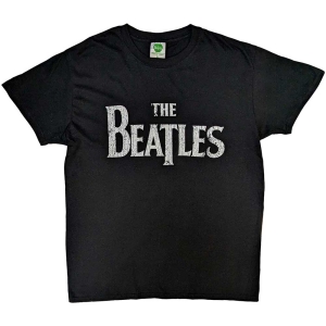 The Beatles - Vtge Drop T Logo Uni Bl    in the group MERCHANDISE / T-shirt / Pop-Rock at Bengans Skivbutik AB (5528302r)