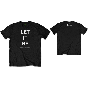 The Beatles - Let It Be Uni Bl    in the group MERCHANDISE / T-shirt / Pop-Rock at Bengans Skivbutik AB (5528304r)