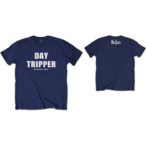 The Beatles - Day Tripper Uni Navy    in the group MERCHANDISE / T-shirt / Pop-Rock at Bengans Skivbutik AB (5528306r)