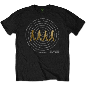The Beatles - Abbey Road Songs Swirl Uni Bl    in the group MERCH / T-Shirt /  at Bengans Skivbutik AB (5528319r)