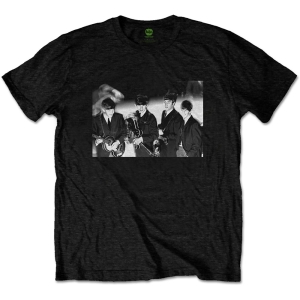 The Beatles - Smiles Photo Uni Bl    in the group MERCHANDISE / T-shirt / Pop-Rock at Bengans Skivbutik AB (5528325r)