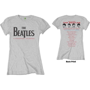 The Beatles - Candlestick Park Lady Grey    in the group MERCH / T-Shirt /  at Bengans Skivbutik AB (5528328r)