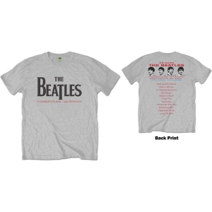 The Beatles - Candlestick Park Uni Grey    in the group MERCH / T-Shirt /  at Bengans Skivbutik AB (5528329r)