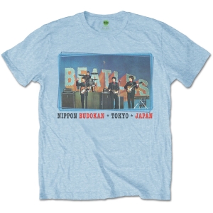 The Beatles - Nippon Budokan Uni Blue    in the group MERCHANDISE / T-shirt / Pop-Rock at Bengans Skivbutik AB (5528335r)