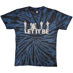 The Beatles - Let It Be Silhouette Uni Bl Dip-Dye    in the group MERCHANDISE / T-shirt / Pop-Rock at Bengans Skivbutik AB (5528365r)