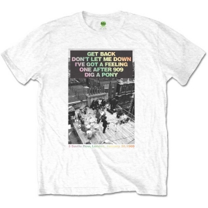 The Beatles - Rooftop Songs Gradient Uni Wht    in the group MERCH / T-Shirt /  at Bengans Skivbutik AB (5528369r)