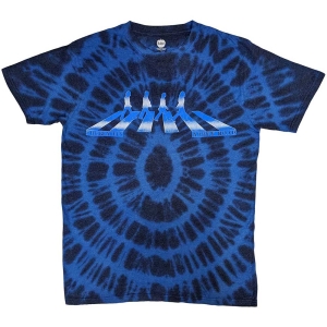 The Beatles - Ar Crossing Gradient Uni Blue Dip-Dye    in the group MERCHANDISE / T-shirt / Pop-Rock at Bengans Skivbutik AB (5528372r)