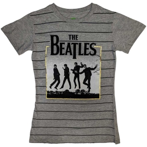 The Beatles - Leaping Gold Foil Striped Lady Grey    in the group OTHER / Merchandise at Bengans Skivbutik AB (5528886)