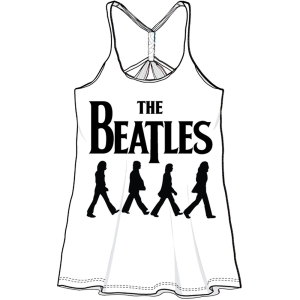 The Beatles - Abbey Road Silhouette Bbydll Lady Wht Ve in the group OTHER / Merchandise at Bengans Skivbutik AB (5528891)