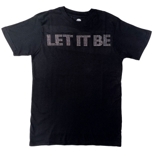The Beatles - Let It Be Diamante Uni Bl    in the group MERCHANDISE / T-shirt / Pop-Rock at Bengans Skivbutik AB (5528950r)