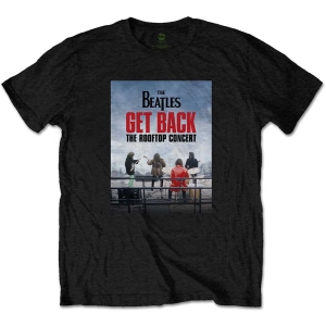 The Beatles - Rooftop Concert Uni Bl    in the group MERCHANDISE / T-shirt / Pop-Rock at Bengans Skivbutik AB (5528954r)