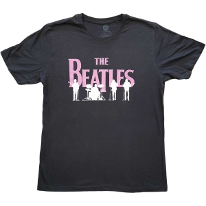 The Beatles - Band Silhouettes Uni Bl    in the group MERCH / T-Shirt /  at Bengans Skivbutik AB (5528959r)