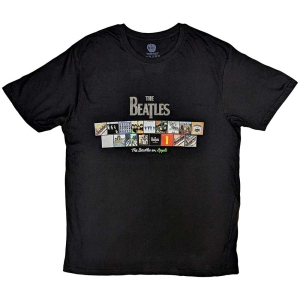 The Beatles - Albums On Apple Uni Bl    in the group MERCHANDISE / T-shirt / Pop-Rock at Bengans Skivbutik AB (5528961r)