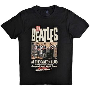 The Beatles - Cavern Uni Bl in the group MERCHANDISE / T-shirt / Pop-Rock at Bengans Skivbutik AB (5528963r)