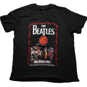 The Beatles - Our World 1967 Uni Bl    in the group MERCH / T-Shirt /  at Bengans Skivbutik AB (5528964r)