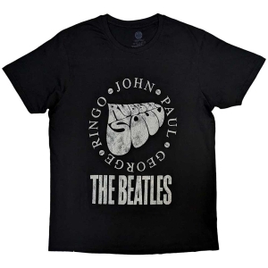 The Beatles - Rubber Soul Names Uni Bl    in the group MERCHANDISE / T-shirt / Pop-Rock at Bengans Skivbutik AB (5528965r)