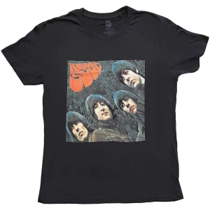 The Beatles - Rubber Soul Album Cover Lady Bl    in the group MERCH / T-Shirt /  at Bengans Skivbutik AB (5528971r)