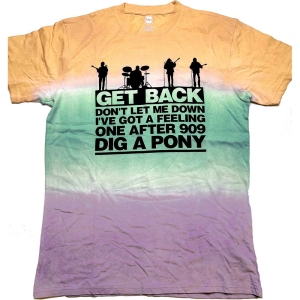 The Beatles - Get Back Gradient Uni Multi Dip-Dye    in the group MERCH / T-Shirt /  at Bengans Skivbutik AB (5528977r)