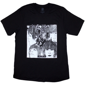 The Beatles - Revolver Album Cover Lady Bl    in the group MERCHANDISE / T-shirt / Pop-Rock at Bengans Skivbutik AB (5528978r)
