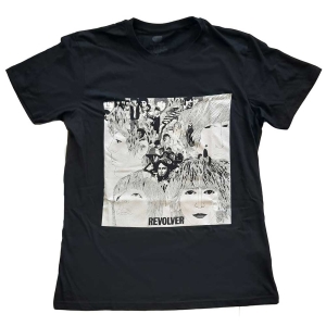 The Beatles - Revolver Album Cover Uni Bl    in the group MERCHANDISE / T-shirt / Pop-Rock at Bengans Skivbutik AB (5528979r)