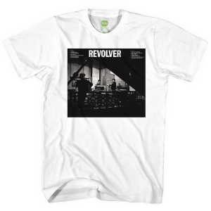 The Beatles - Revolver Studio Uni Wht    in the group MERCHANDISE / T-shirt / Pop-Rock at Bengans Skivbutik AB (5528991r)