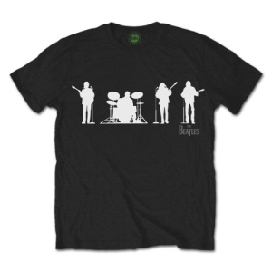 The Beatles - Saville Row Line Up Silhouette Uni Bl    in the group MERCH / T-Shirt /  at Bengans Skivbutik AB (5529001r)