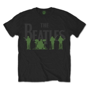 The Beatles - Saville Row Line Up Green Silhouette Uni in the group MERCH / T-Shirt /  at Bengans Skivbutik AB (5529002r)