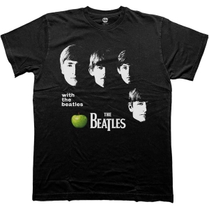 The Beatles - With The Beatles Apple Uni Bl    in the group MERCH / T-Shirt /  at Bengans Skivbutik AB (5529011r)