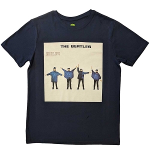 The Beatles - Help! Album Cover Uni Navy    in the group Minishops / Beatles at Bengans Skivbutik AB (5529015r)