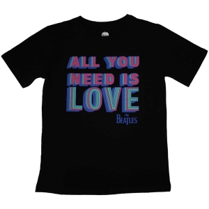 The Beatles - All You Need Is Love Lady Bl    in the group MERCH / T-Shirt /  at Bengans Skivbutik AB (5529022r)