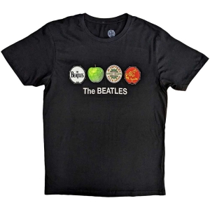 The Beatles - Apple & Drums Uni Bl    in the group MERCH / T-Shirt /  at Bengans Skivbutik AB (5529031r)