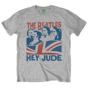 The Beatles - Windswept/Hey Jude Uni Grey    in the group MERCH / T-Shirt /  at Bengans Skivbutik AB (5529043r)