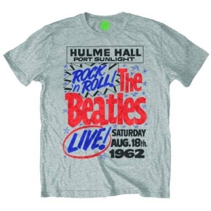 The Beatles - Rock N Roll Uni Grey    in the group MERCH / T-Shirt /  at Bengans Skivbutik AB (5529044r)