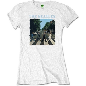 The Beatles - Packaged Abbey Road & Logo Lady Wht    in the group MERCH / T-Shirt /  at Bengans Skivbutik AB (5529057r)