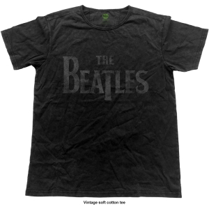 The Beatles - Vtge Logo Uni Bl    in the group MERCH / T-Shirt /  at Bengans Skivbutik AB (5529062r)