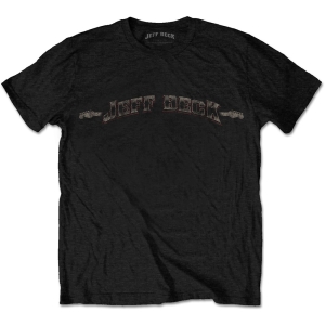 Jeff Beck - Vtge Logo Uni Bl    in the group MERCHANDISE / T-shirt / Blues at Bengans Skivbutik AB (5529233r)